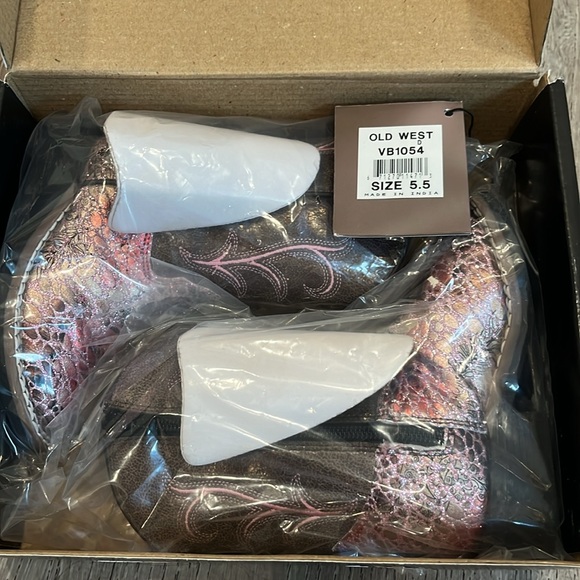 Old West Toddler Cowgirl Boots - Picture 11 of 11